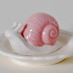 NEW Snail Ring Holder, Porcelain jewelry holder/dish by imm Living